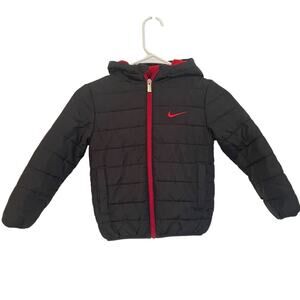Nike Black Red Jacket Size 4‎